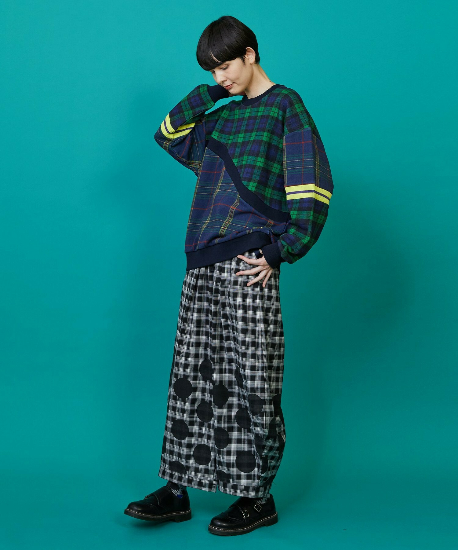 【FRAPBOIS】チェットレーナー 詳細画像 ブルー系その他 13