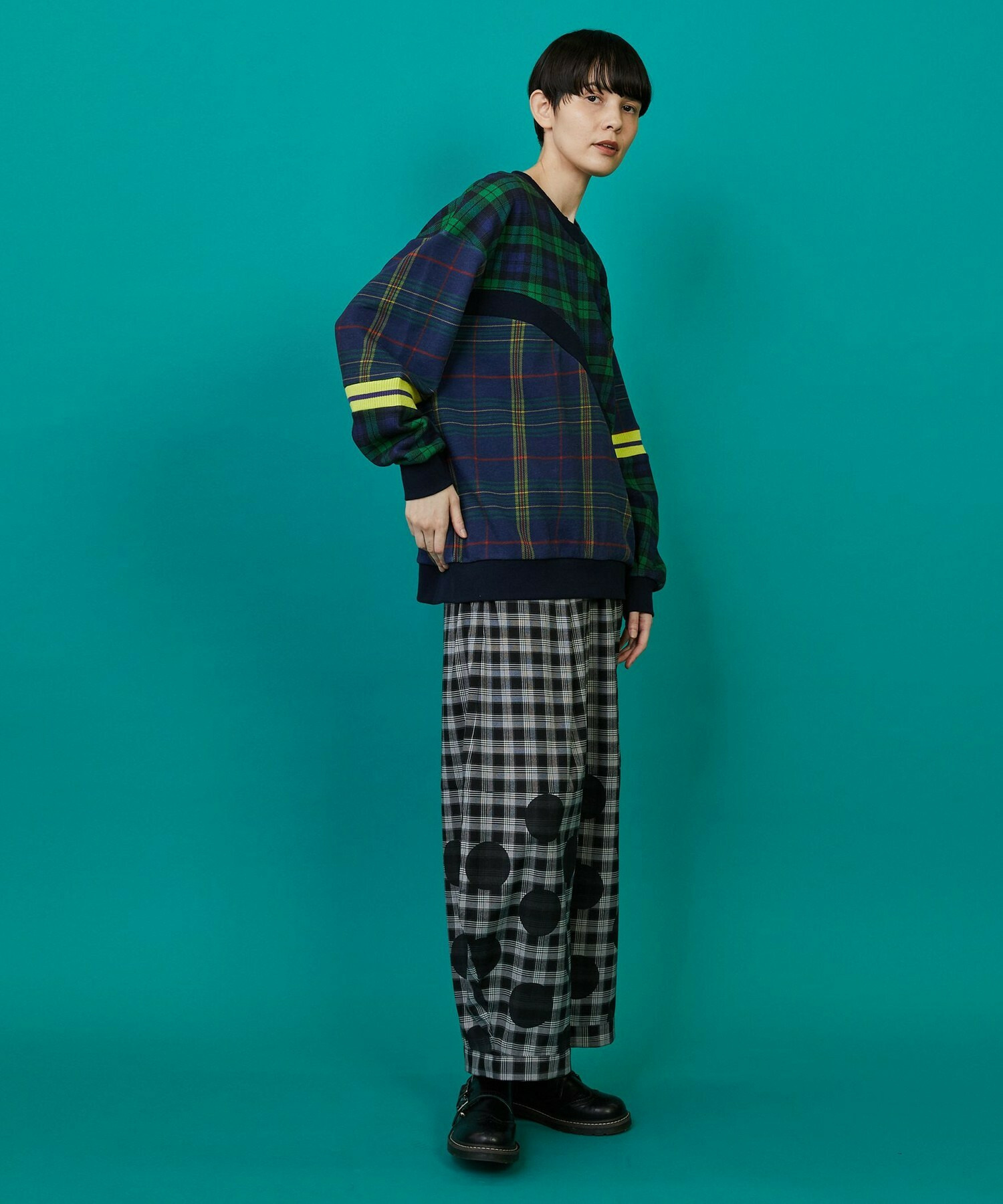 【FRAPBOIS】チェットレーナー 詳細画像 ブルー系その他 15