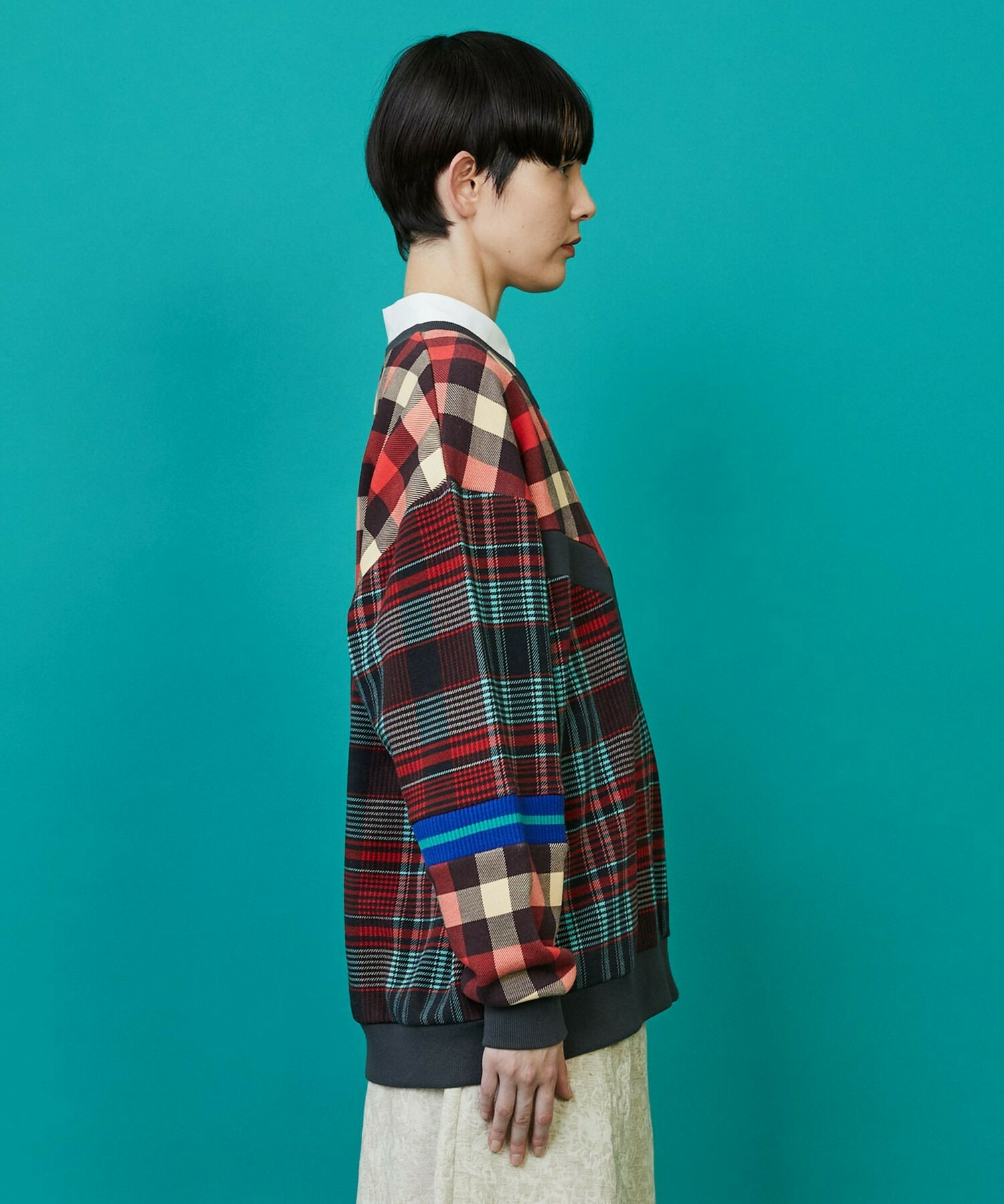 【FRAPBOIS】チェットレーナー 詳細画像 ブルー系その他 2