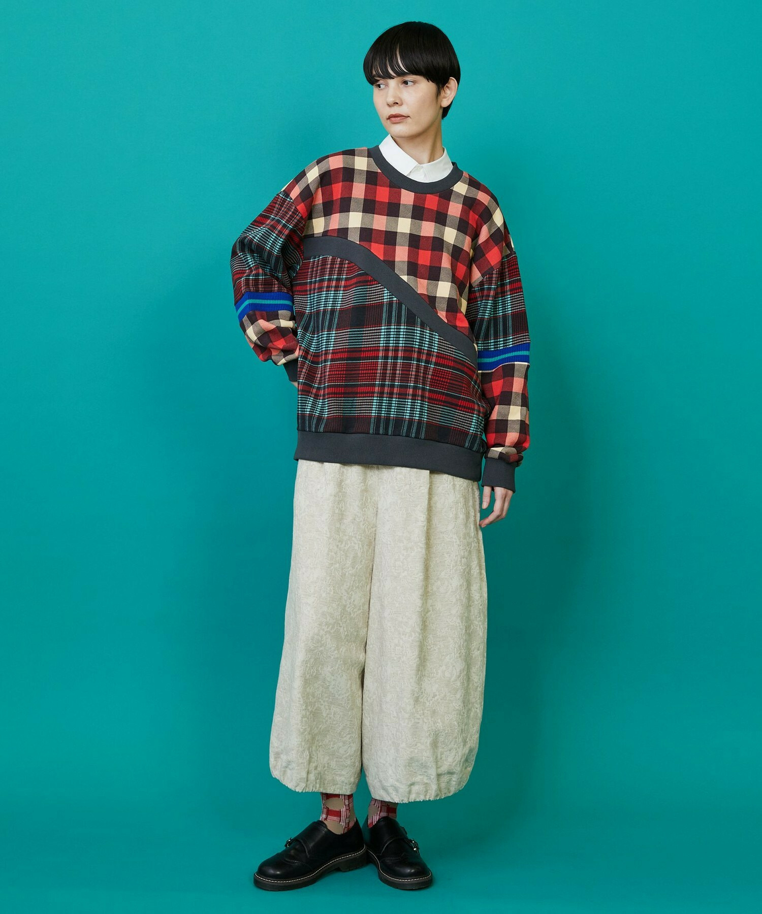 【FRAPBOIS】チェットレーナー 詳細画像 ブルー系その他 6