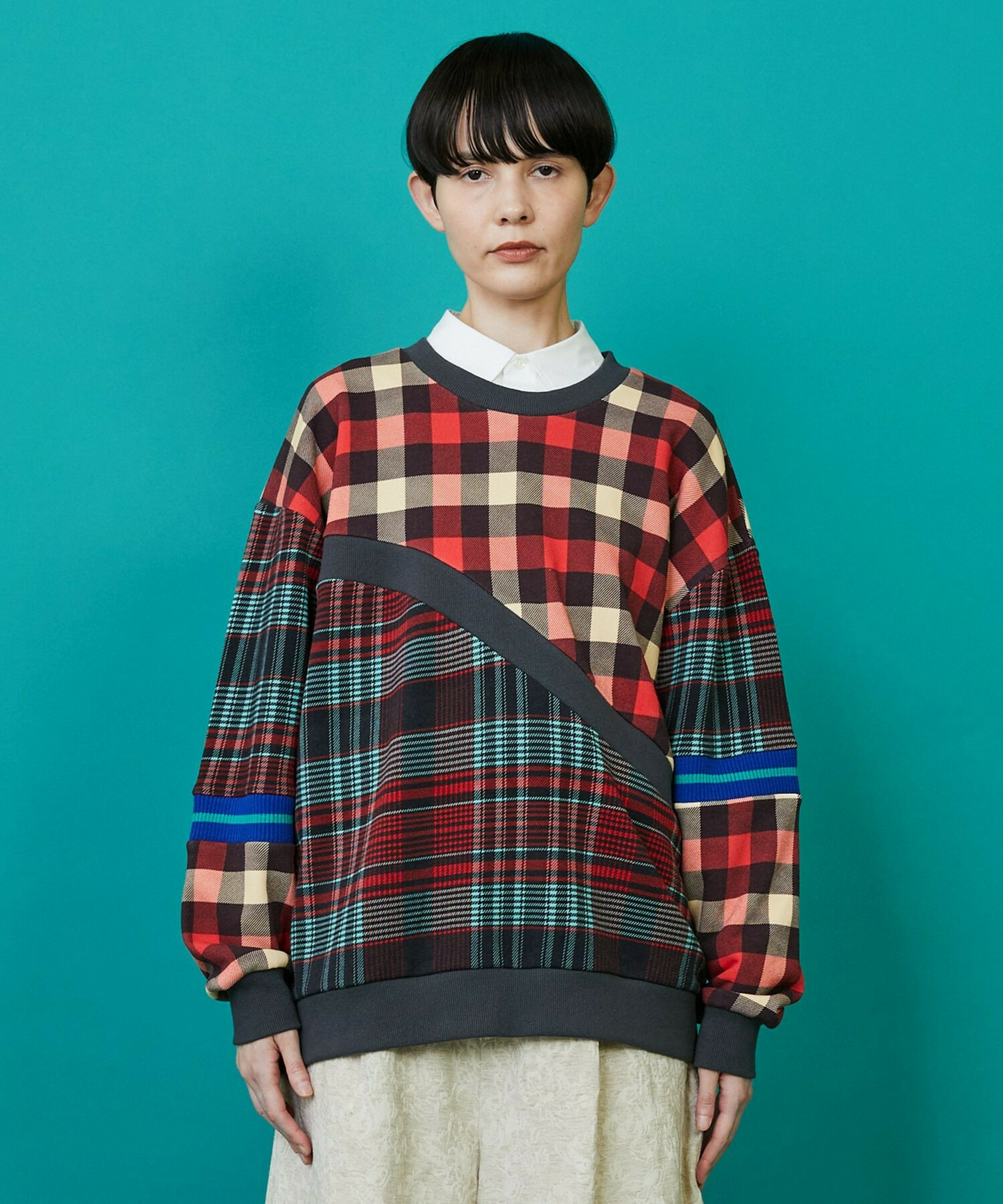 【FRAPBOIS】チェットレーナー 詳細画像 レッド系その他 1