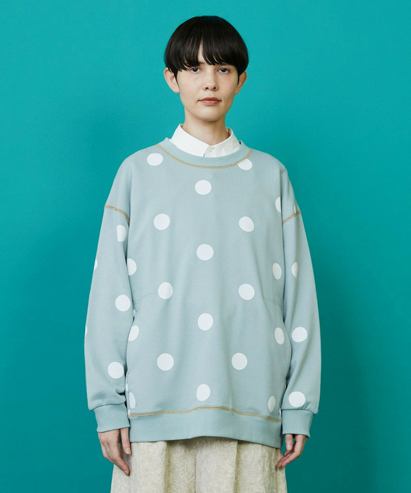 【FRAPBOIS】ステッチドット カットソー