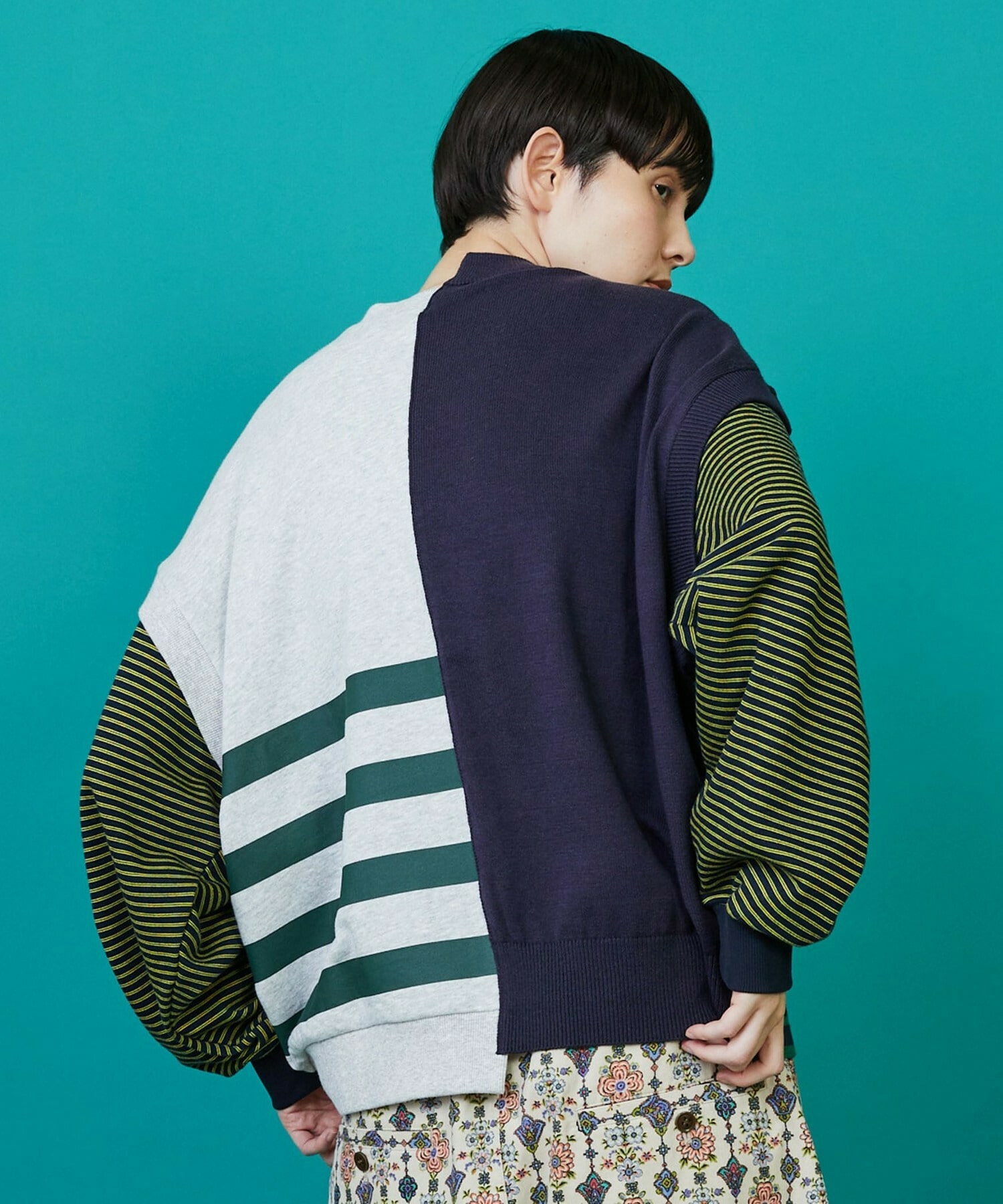 [FRAPBOIS] Metaphor Cut and Sewn Detail Image Blue Other 12