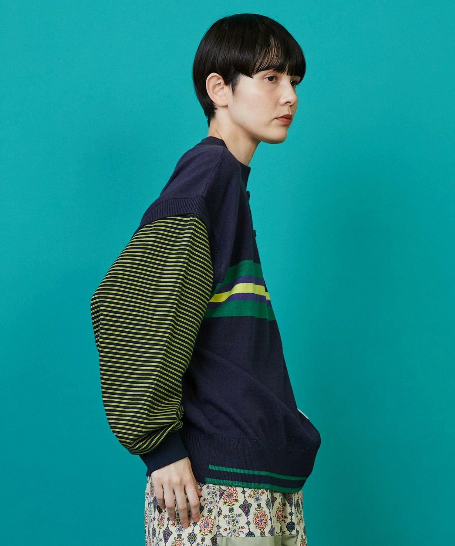 【FRAPBOIS】メタフォー カットソー 詳細画像 ブルー系その他 13