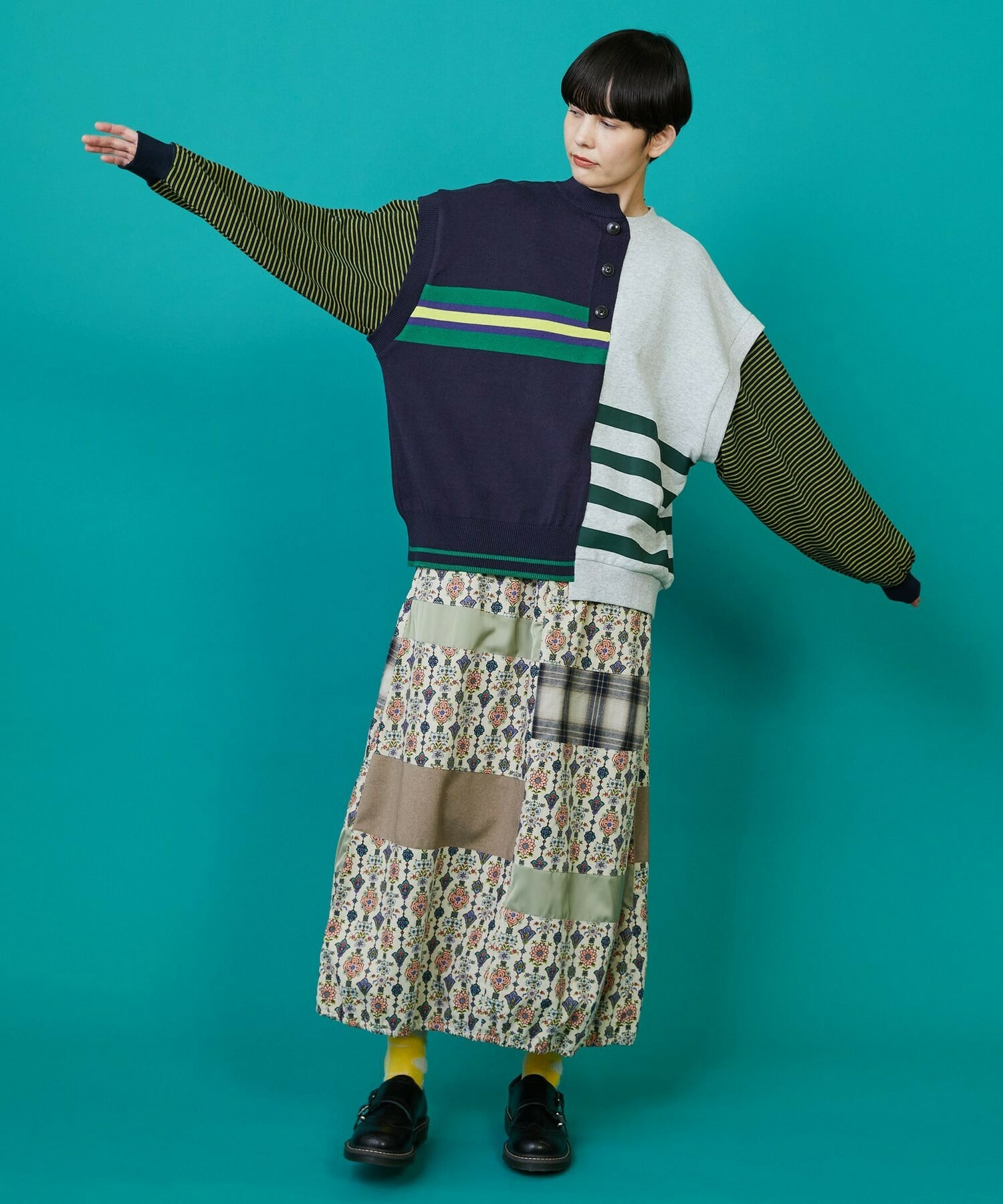 【FRAPBOIS】メタフォー カットソー 詳細画像 ブルー系その他 14