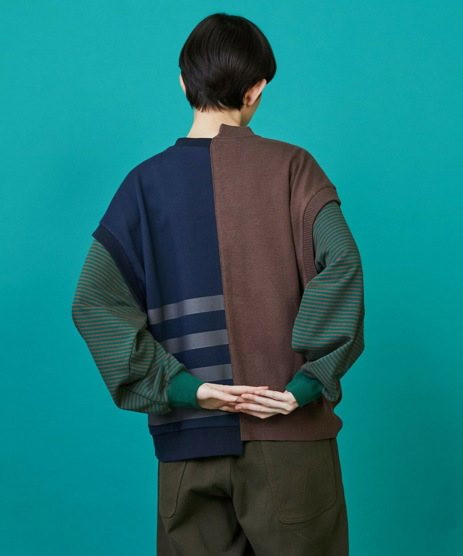 【FRAPBOIS】メタフォー カットソー 詳細画像 ブルー系その他 2