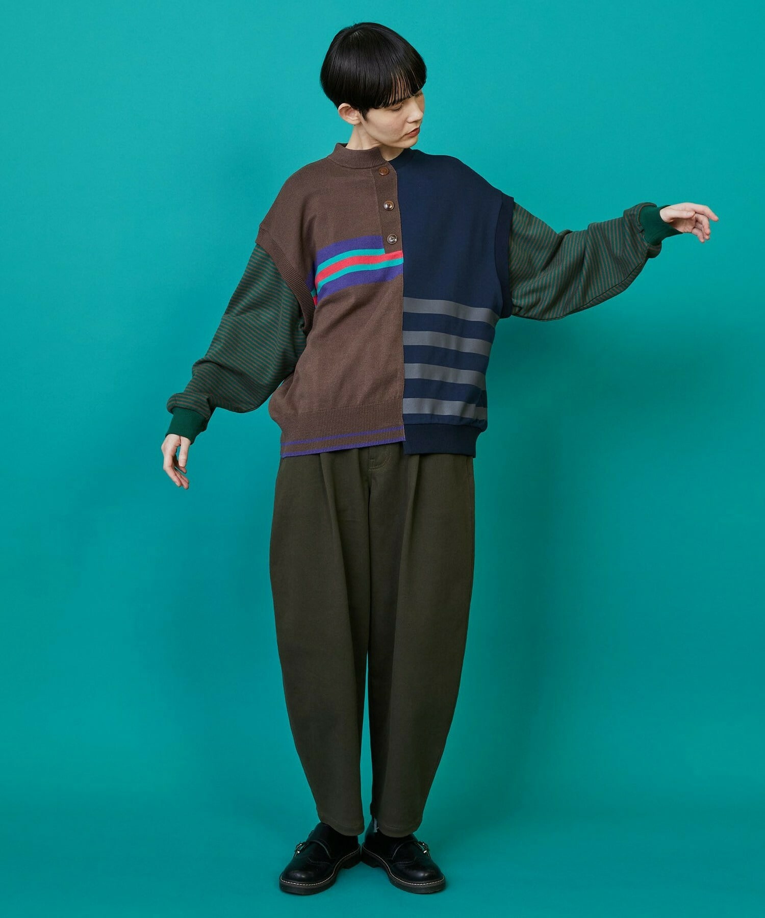 【FRAPBOIS】メタフォー カットソー 詳細画像 ブルー系その他 5