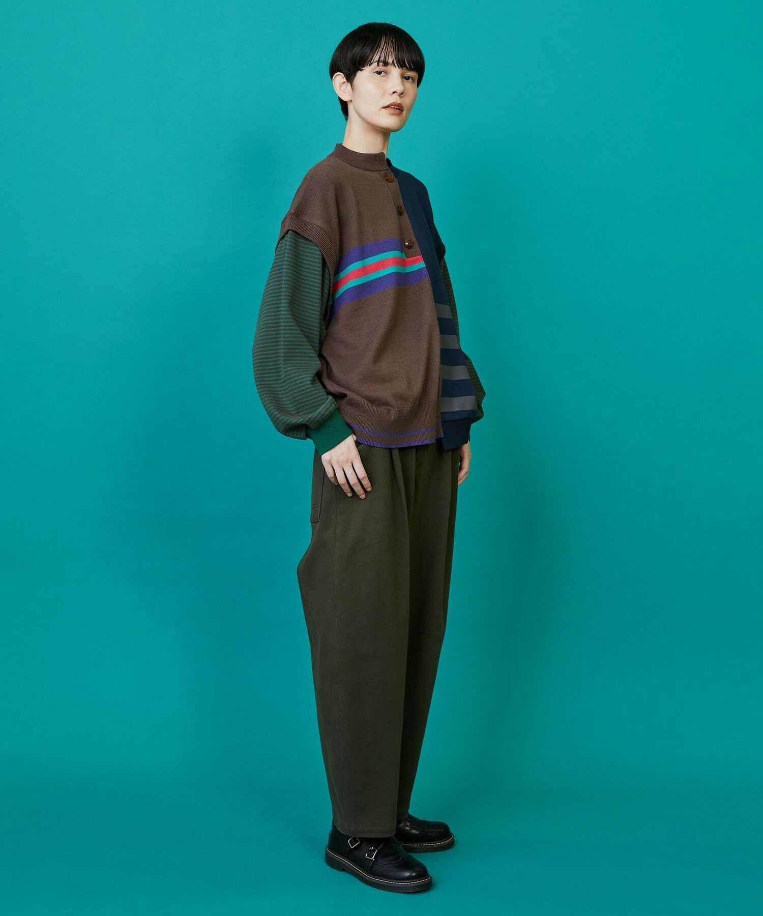 【FRAPBOIS】メタフォー カットソー 詳細画像 ブルー系その他 8