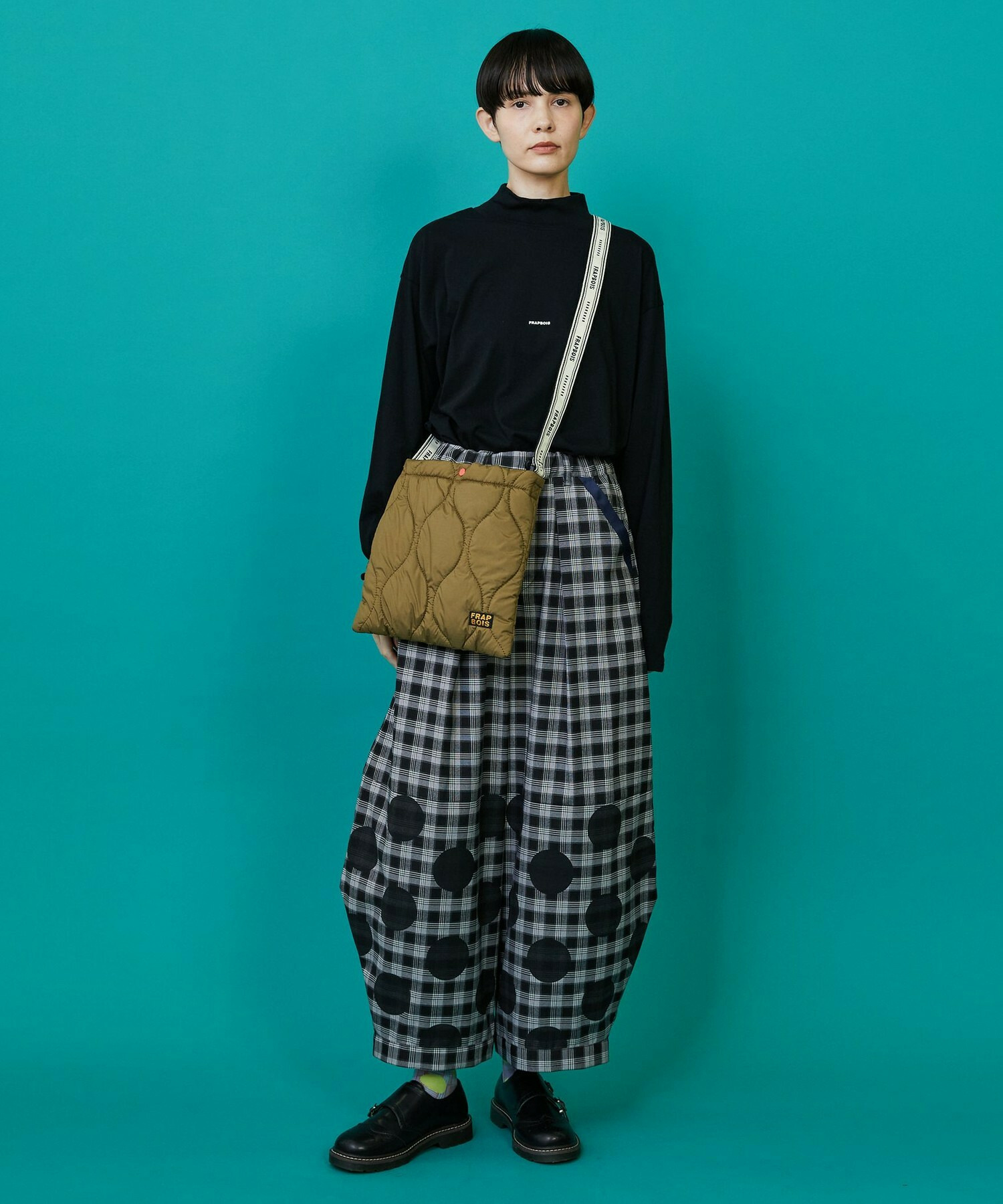 【FRAPBOIS】キルティングBAG 詳細画像 ブラック 11