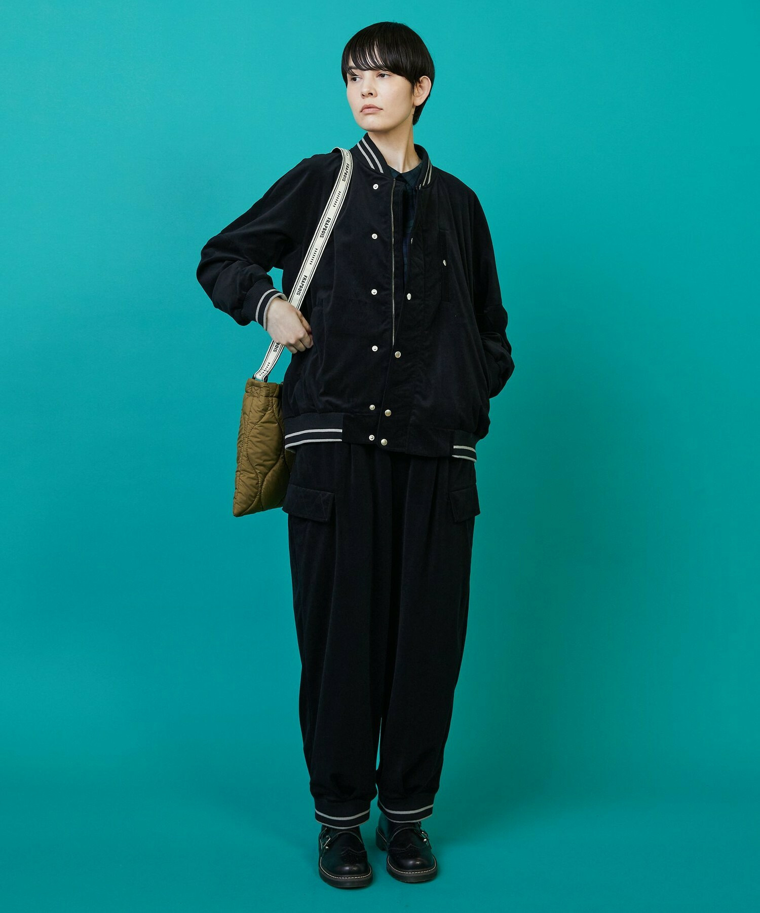 【FRAPBOIS】キルティングBAG 詳細画像 ブラック 13