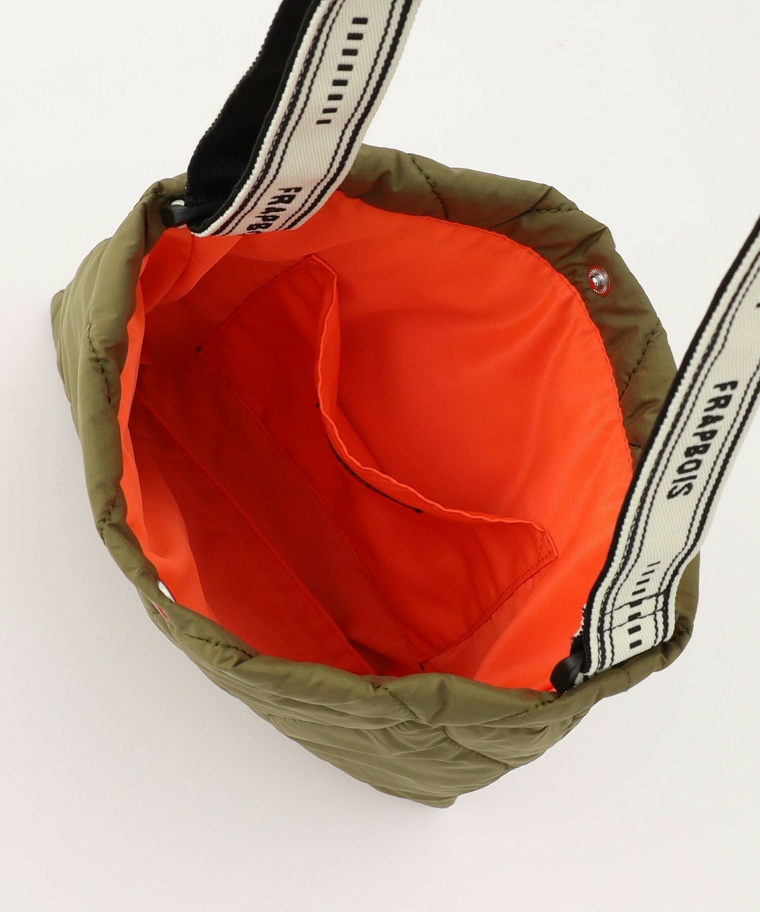 [FRAPBOIS] Quilted Bag Detailed Image Black 4