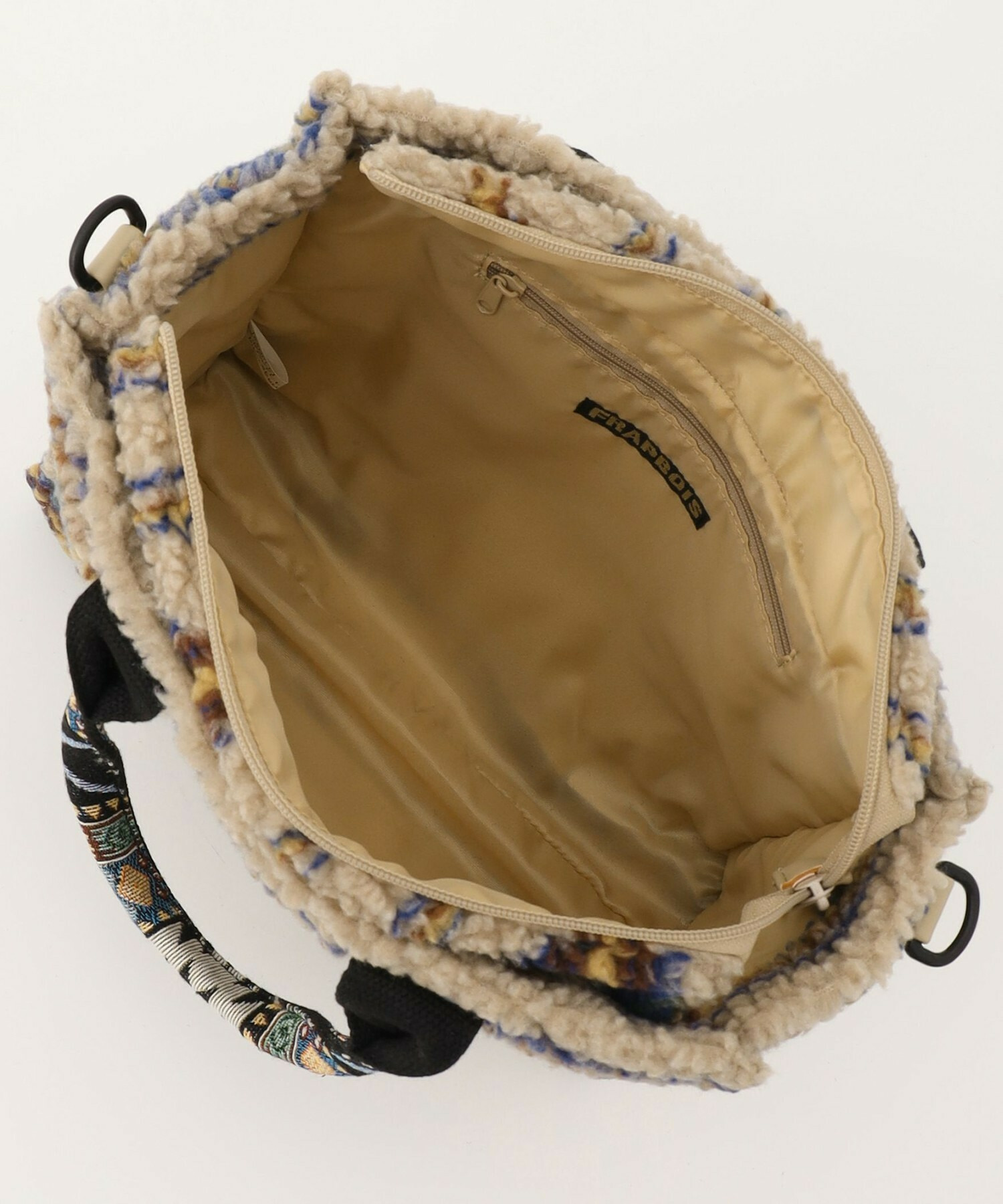 【FRAPBOIS】ボアクロアトート 詳細画像 ブラック 5