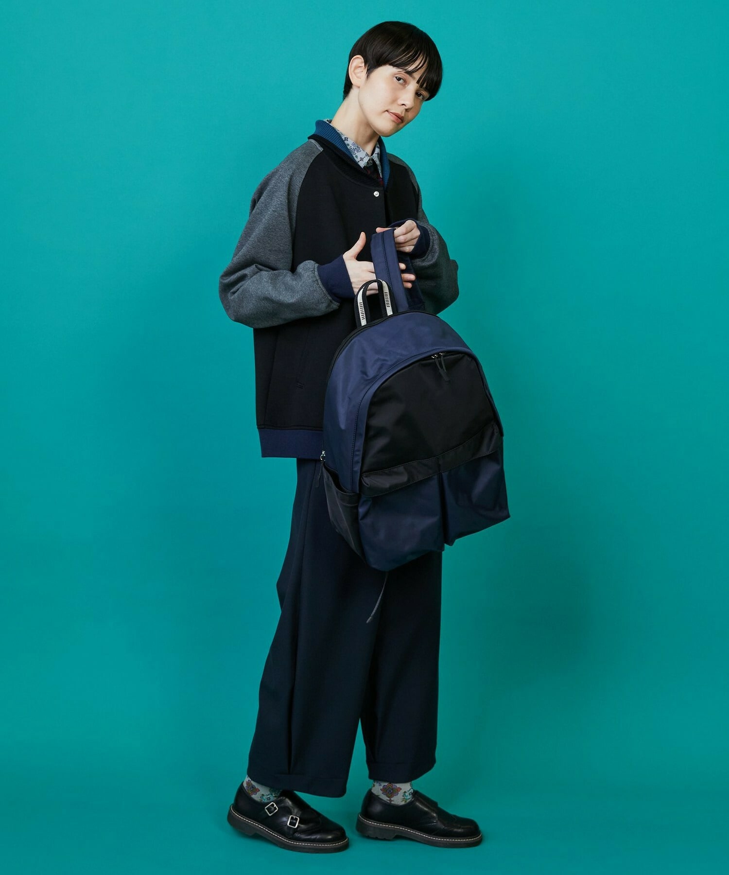 【FRAPBOIS】タックリュック 詳細画像 カーキ 9