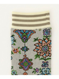 【FRAPBOIS】ドライフラワーソックス 詳細画像 ブラック 2