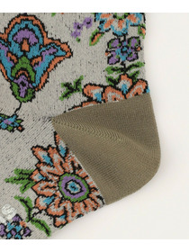 【FRAPBOIS】ドライフラワーソックス 詳細画像 ブラック 3