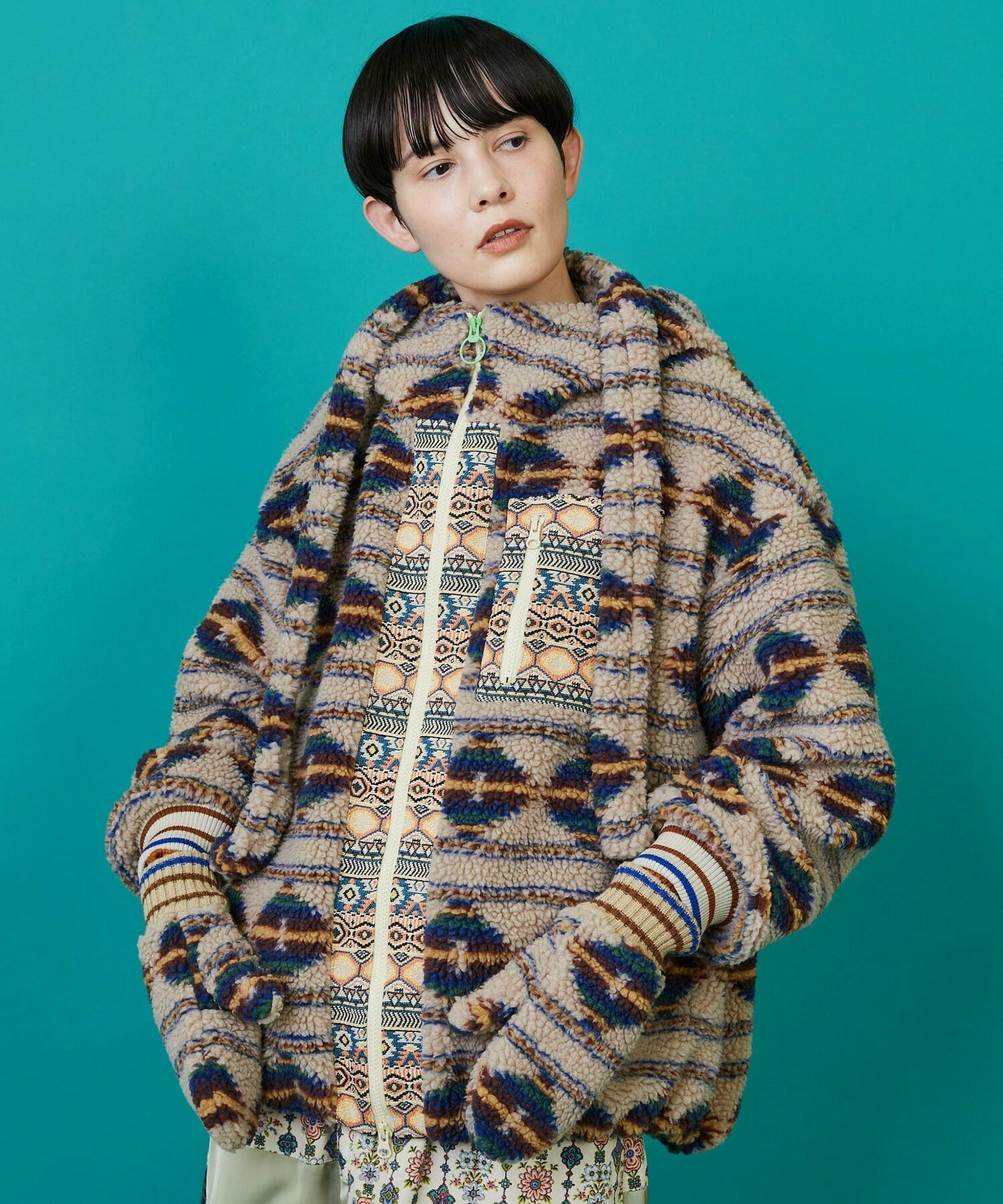 【FRAPBOIS】ボアミトン 詳細画像 ブラック 10