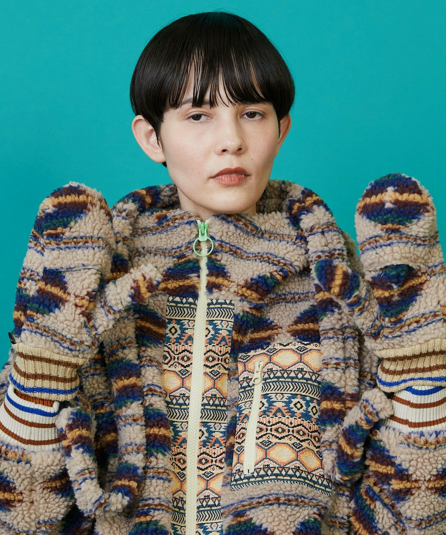 【FRAPBOIS】ボアミトン 詳細画像 ブラック 9