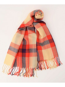 【FRAPBOIS】チェックストール 詳細画像 ネイビー 1