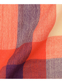 【FRAPBOIS】チェックストール 詳細画像 ネイビー 3