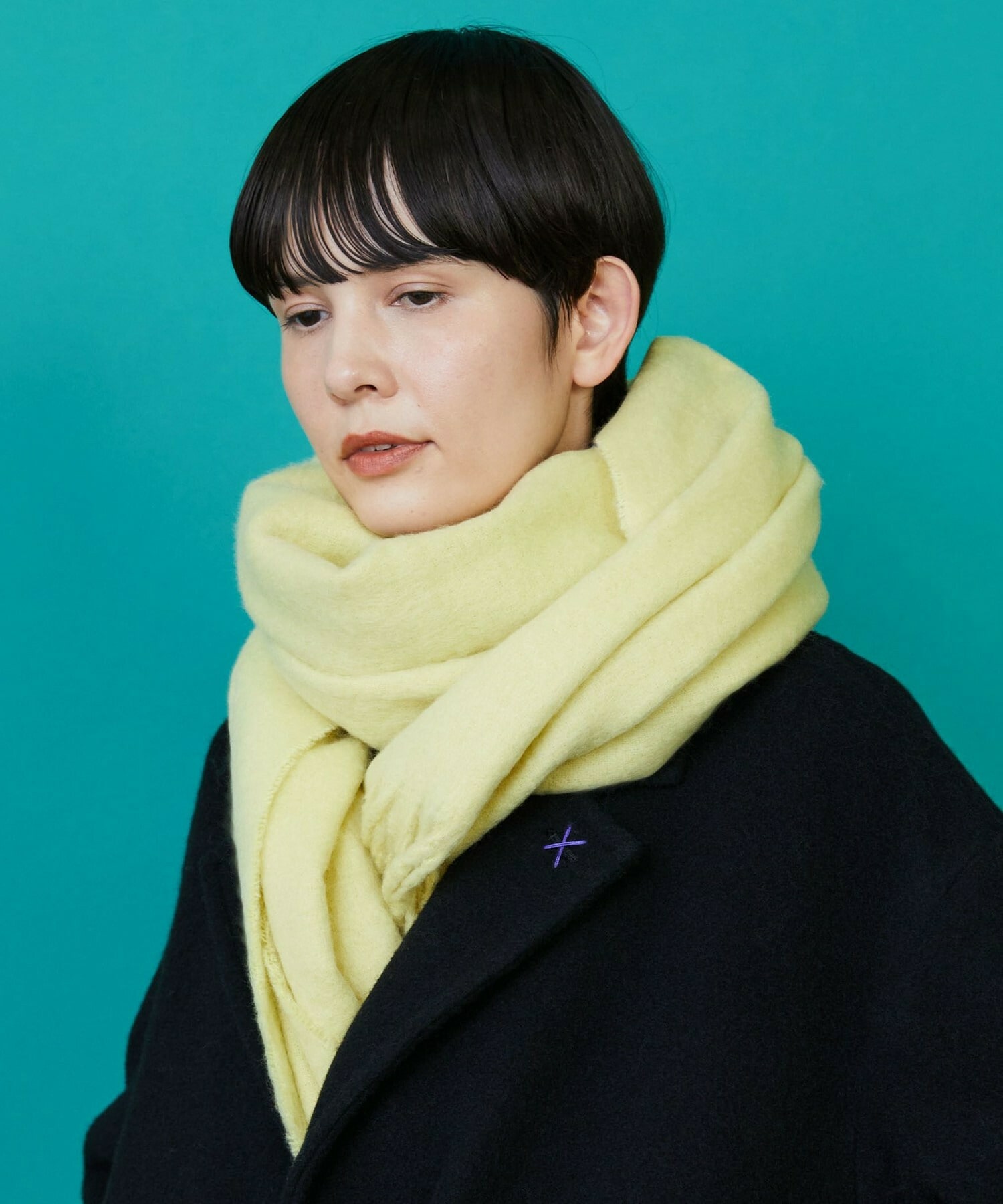 【FRAPBOIS】ブークレーカラーストール 詳細画像 ブラック 1