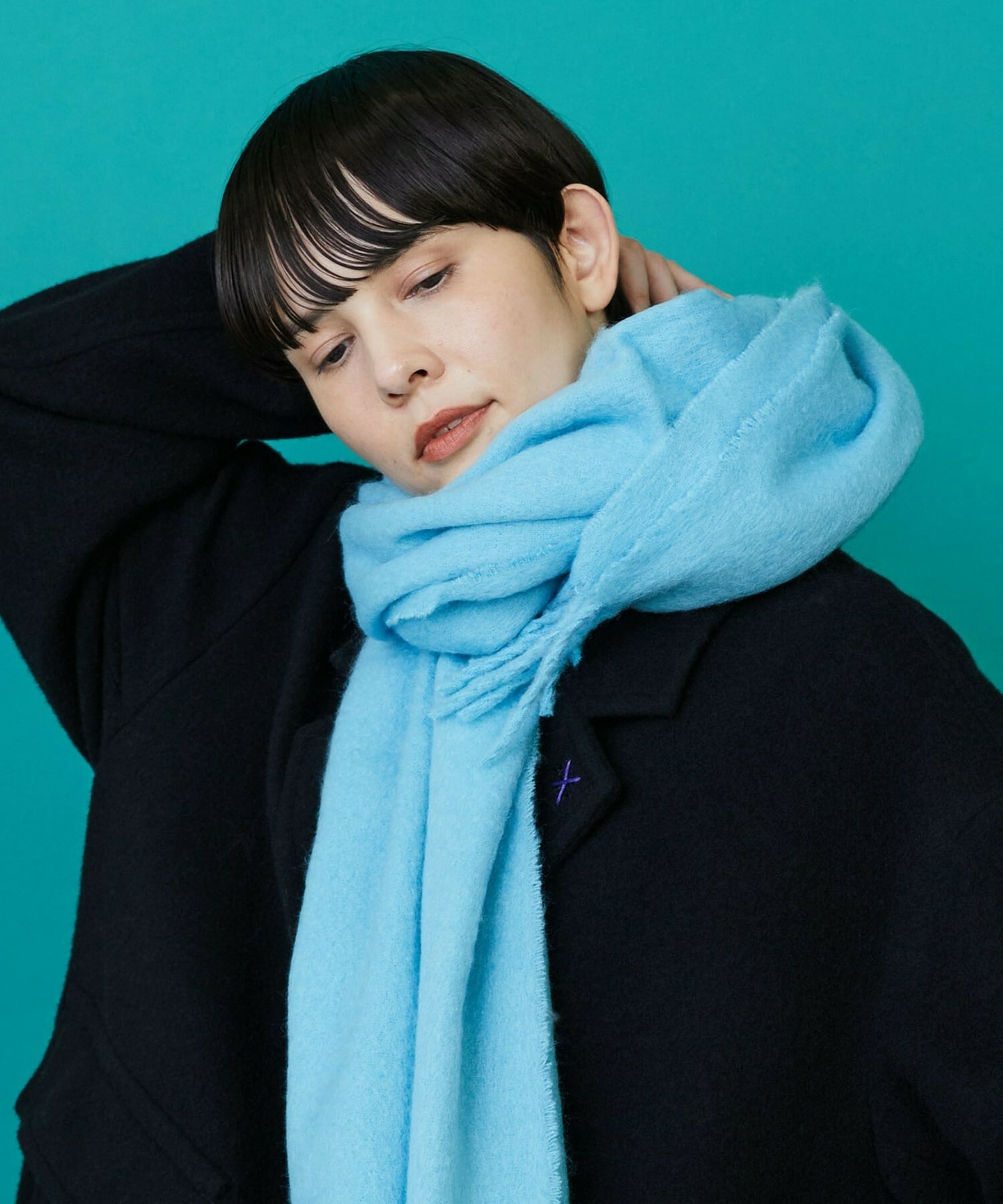 【FRAPBOIS】ブークレーカラーストール 詳細画像 ブラック 11