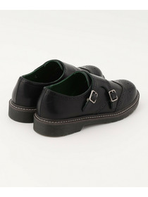 【FRAPBOIS】ダブルモンクシューズ 詳細画像 ブラック 2