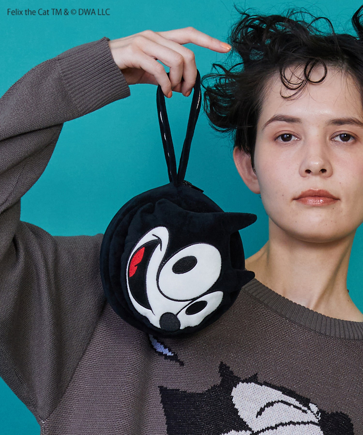 【FRAPBOIS】FELIX フェイスポーチ 詳細画像 ブラック 3