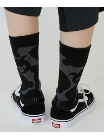 【FRAPBOIS】Rilakkuma JQソックス 詳細画像 ブラック 15