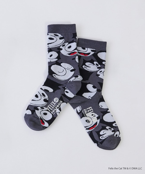 FELIX ソックス 詳細画像 チャコールグレー 1
