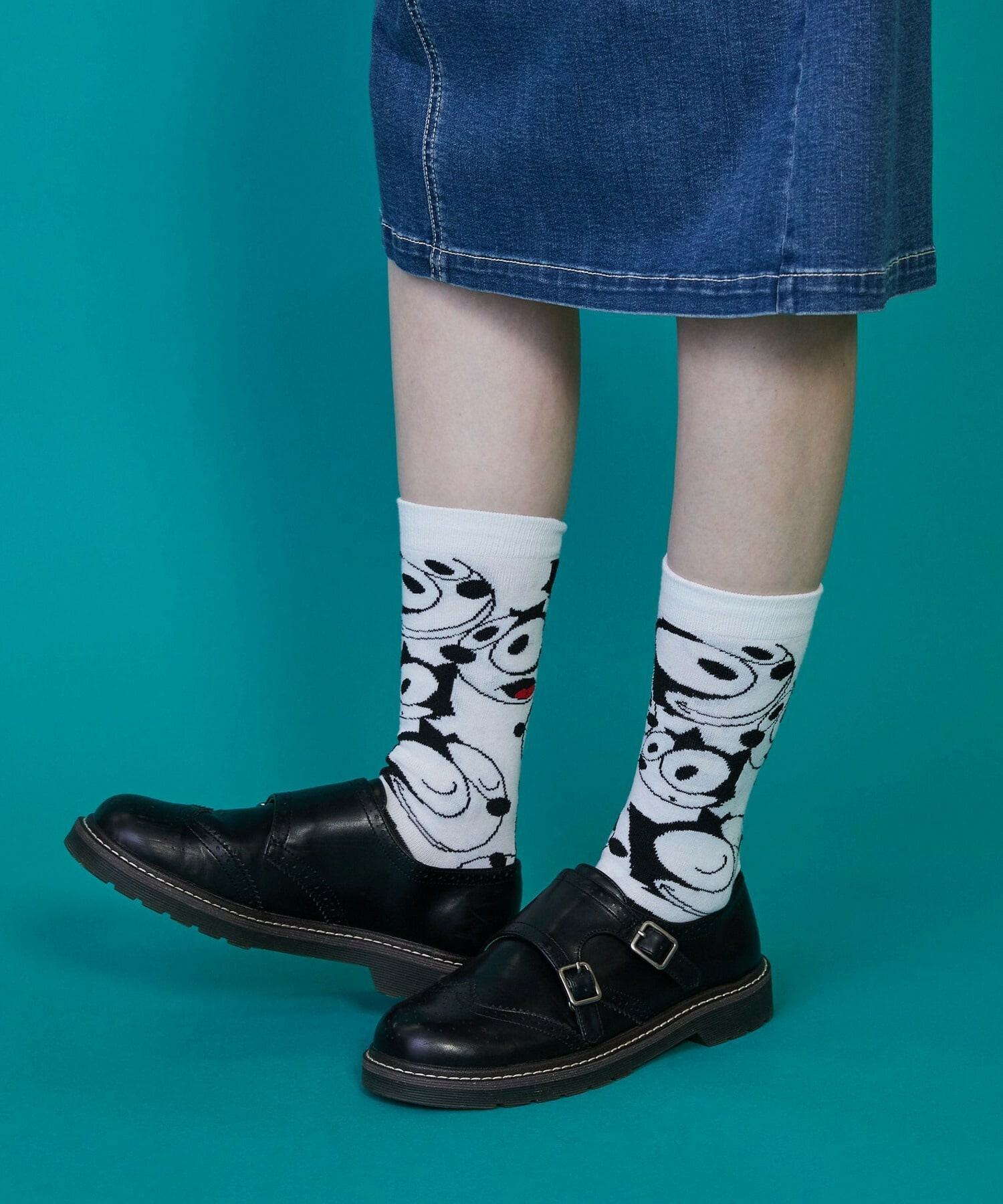 【FRAPBOIS】FELIX ソックス 詳細画像 チャコールグレー 2