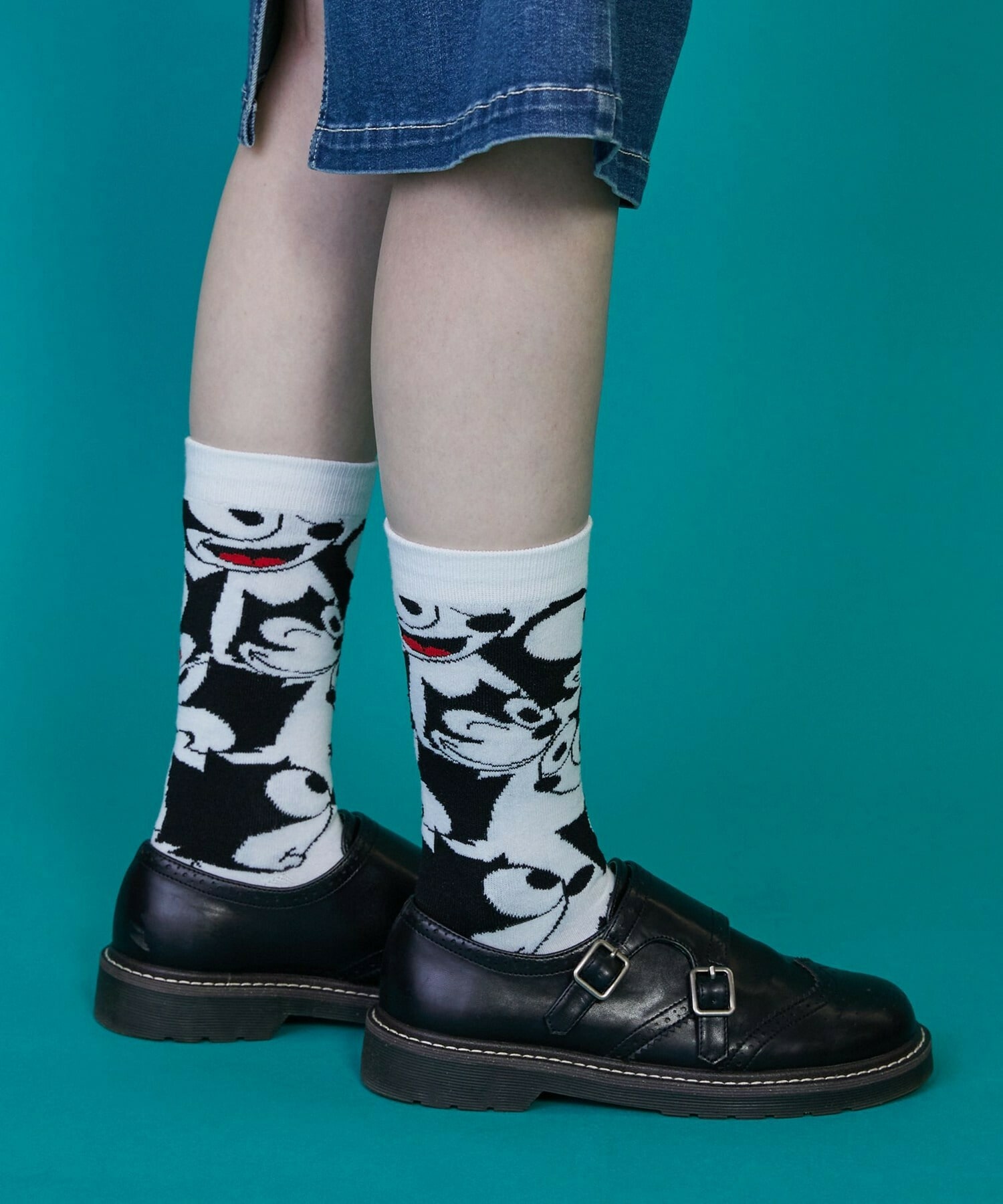 【FRAPBOIS】FELIX ソックス 詳細画像 チャコールグレー 3