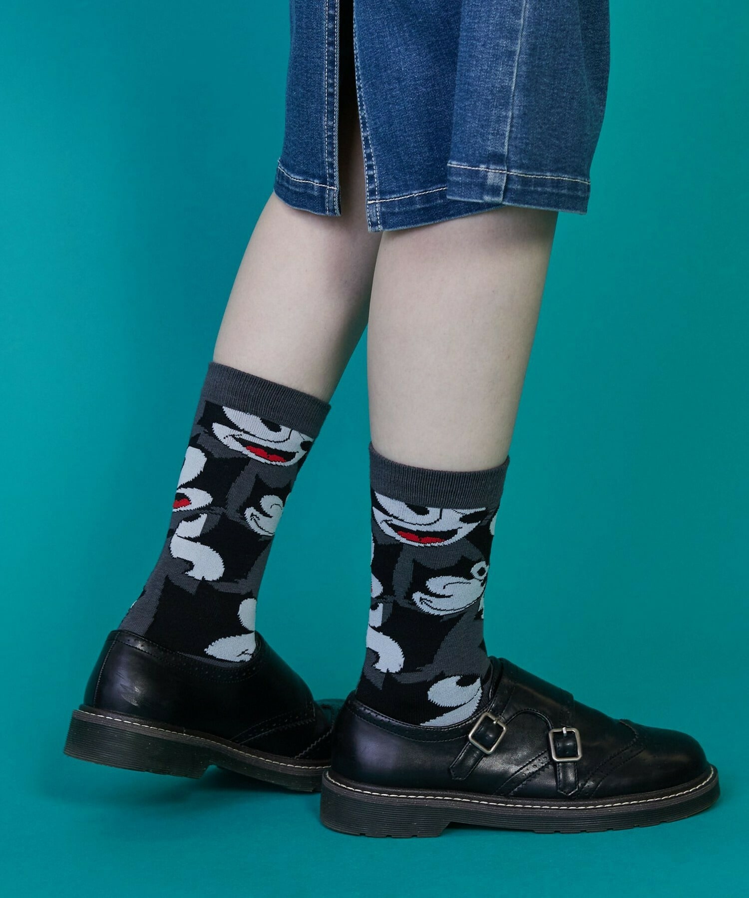 【FRAPBOIS】FELIX ソックス 詳細画像 チャコールグレー 8