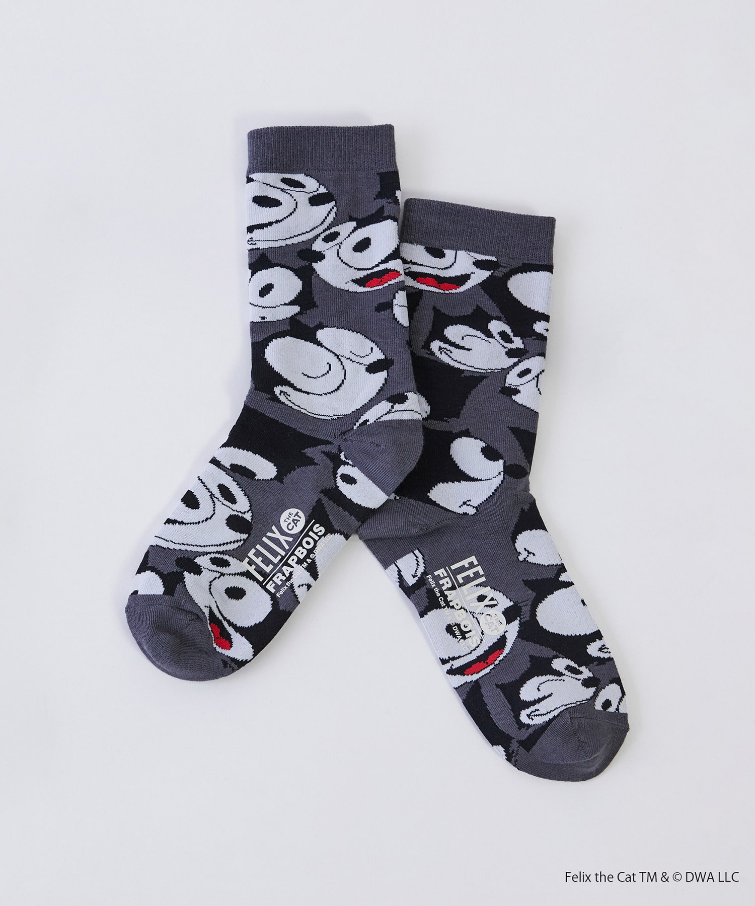 【FRAPBOIS】FELIX ソックス 詳細画像 チャコールグレー 1