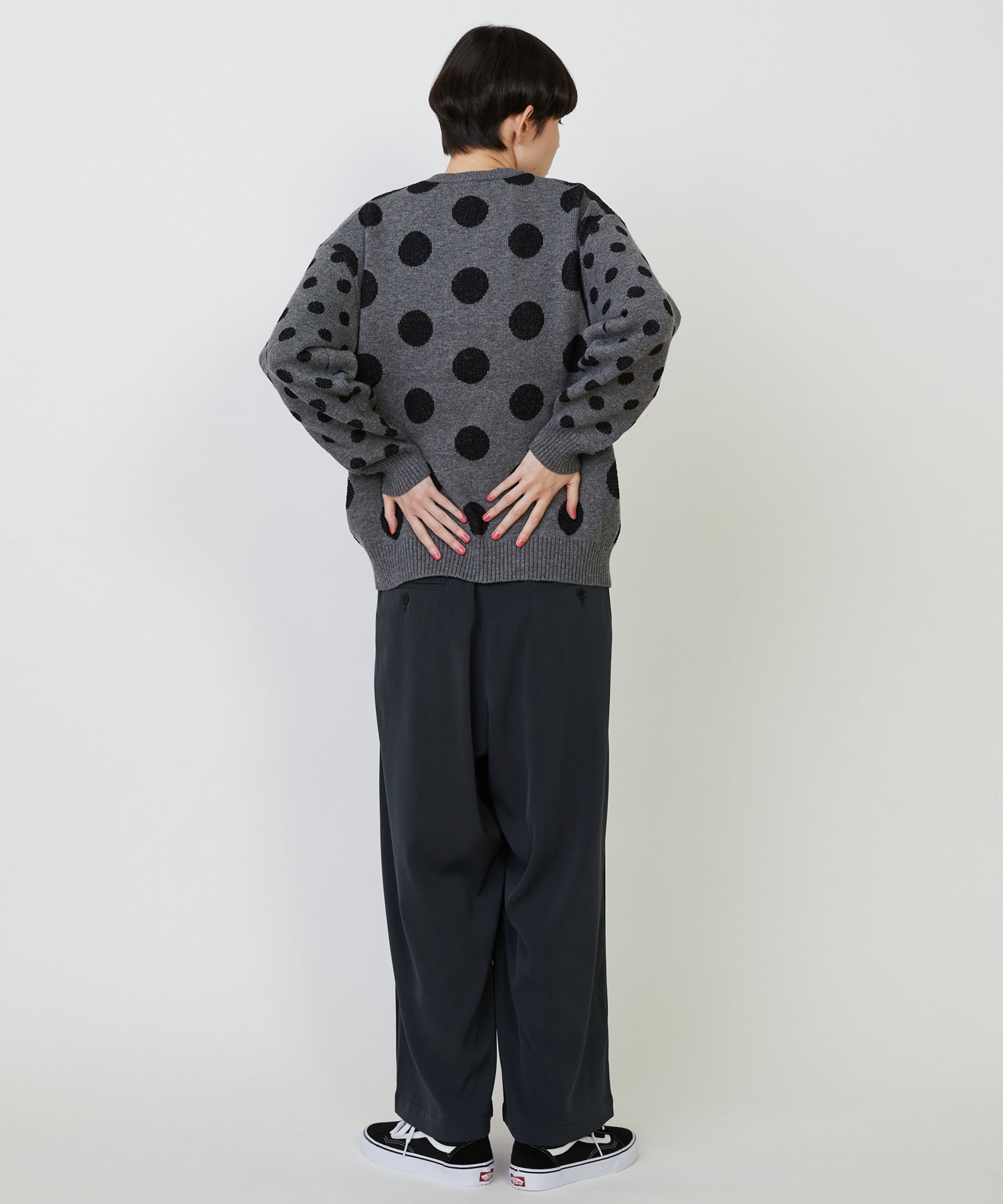 【FRAPBOIS】Rilakkuma JQニット 詳細画像 ブラック 20