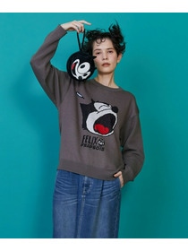 【FRAPBOIS】FELIX フェイスニット 詳細画像 チャコールグレー 12