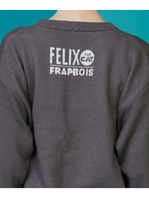 【FRAPBOIS】FELIX フェイスニット 詳細画像 チャコールグレー 5