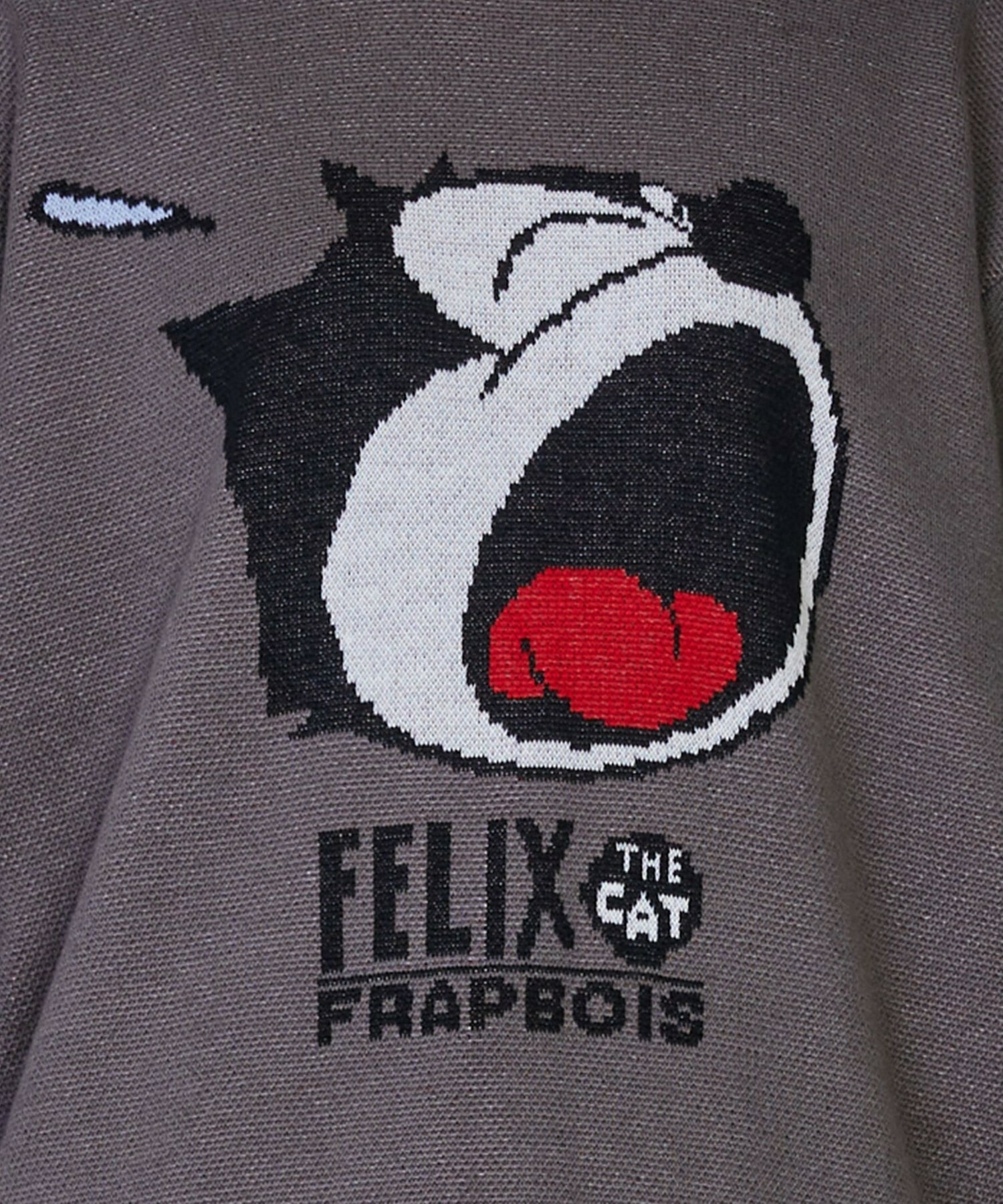【FRAPBOIS】FELIX フェイスニット 詳細画像 チャコールグレー 6