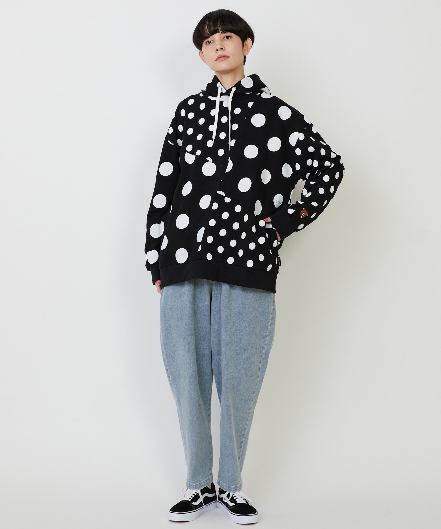 【FRAPBOIS】Rilakkuma オーバーサイズスウェット 詳細画像 グレー 11