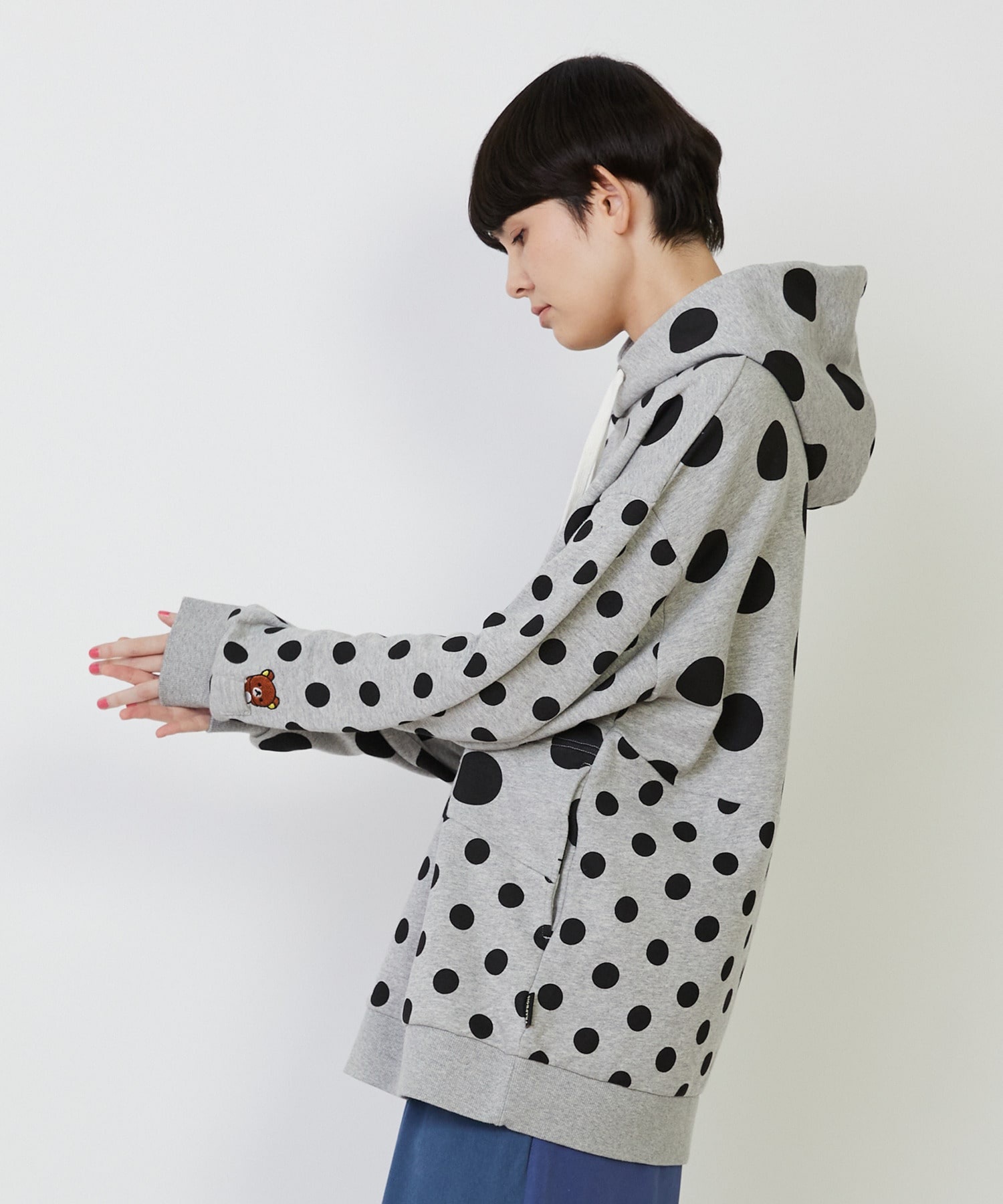 【FRAPBOIS】Rilakkuma オーバーサイズスウェット 詳細画像 グレー 15