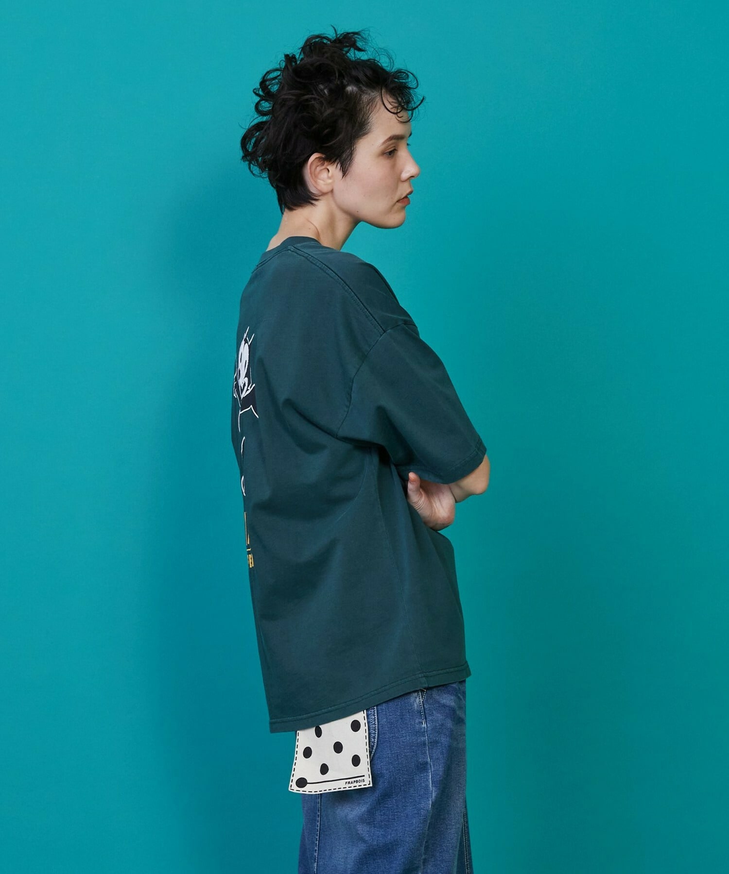 【FRAPBOIS】FELIX ピグメントＴ 詳細画像 グリーン 13