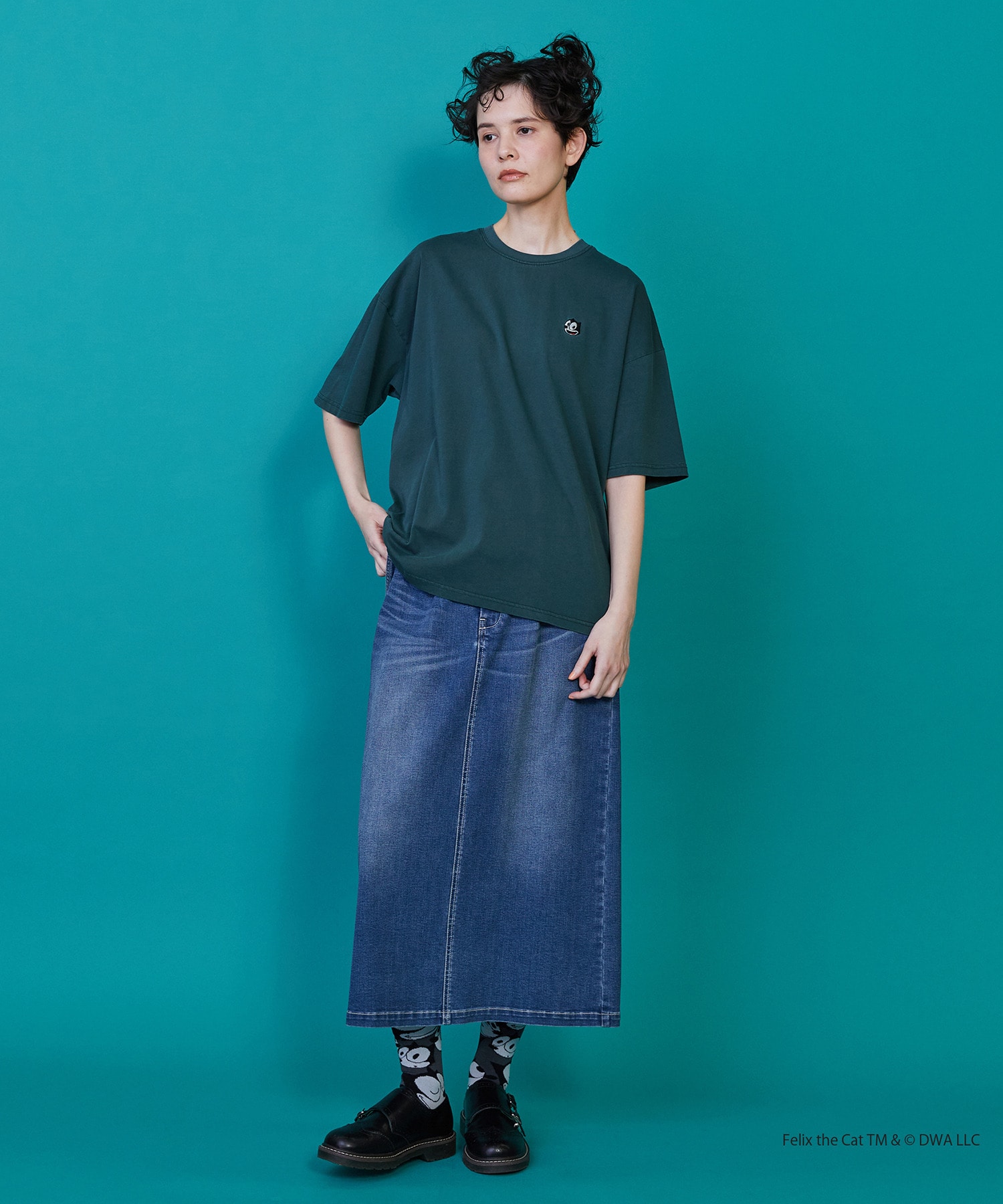 【FRAPBOIS】FELIX ピグメントＴ 詳細画像 グリーン 16