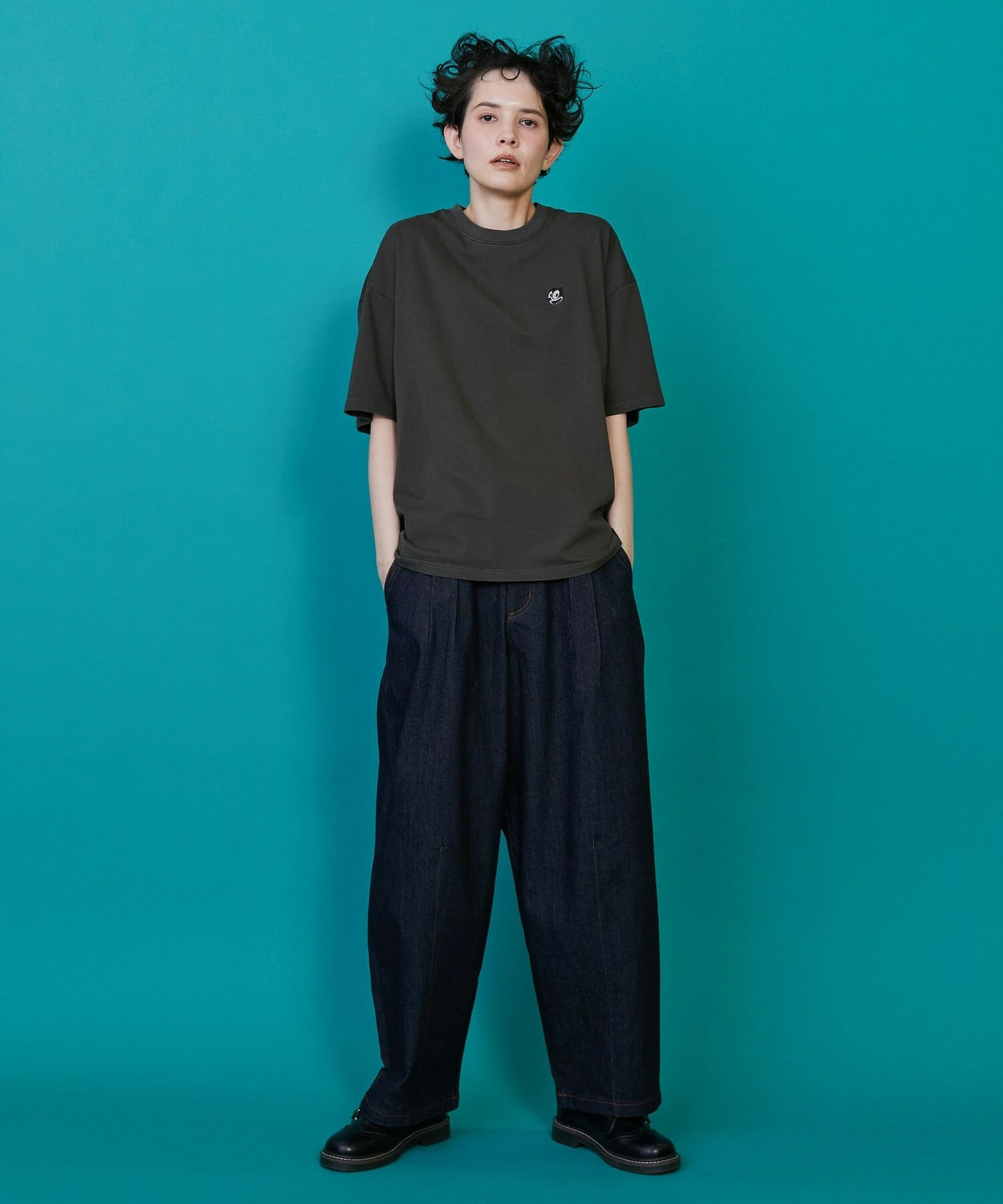 【FRAPBOIS】FELIX ピグメントＴ 詳細画像 グリーン 7