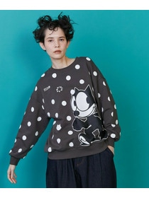 【FRAPBOIS】FELIX ドット裏毛 詳細画像 チャコールグレー 10