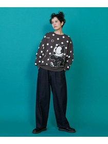 【FRAPBOIS】FELIX ドット裏毛 詳細画像 チャコールグレー 6