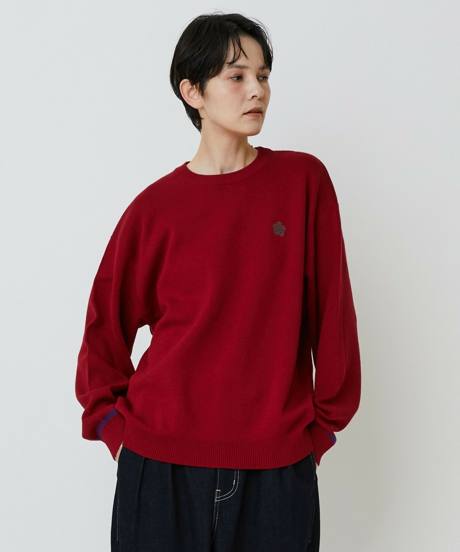 【FRAPBOIS PARK】パークプルニット2 詳細画像 レッド 1