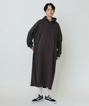 【FRAPBOIS PARK】フーディワンピ 詳細画像 チャコールグレー 1