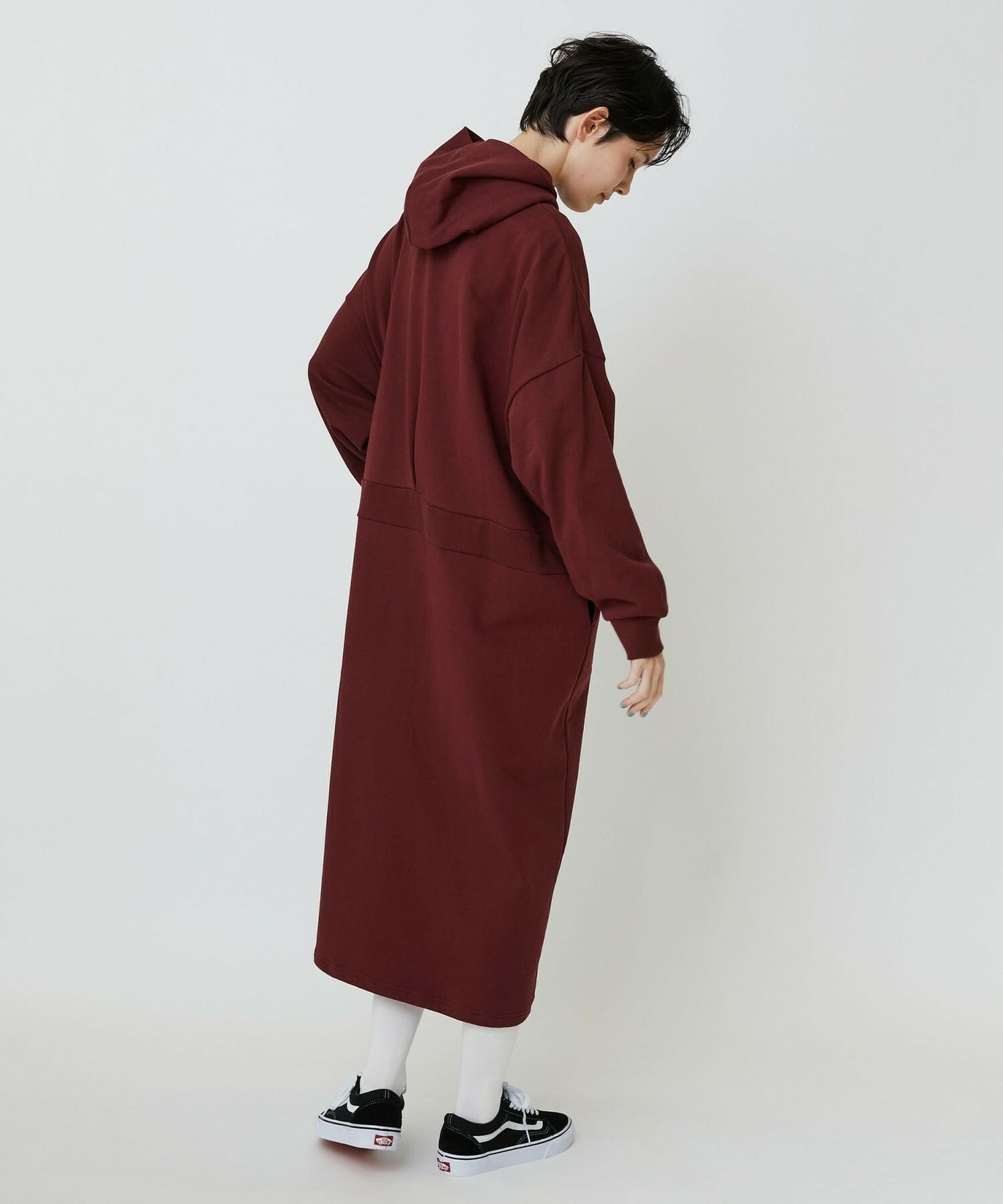 【FRAPBOIS PARK】フーディワンピ 詳細画像 ワイン 13