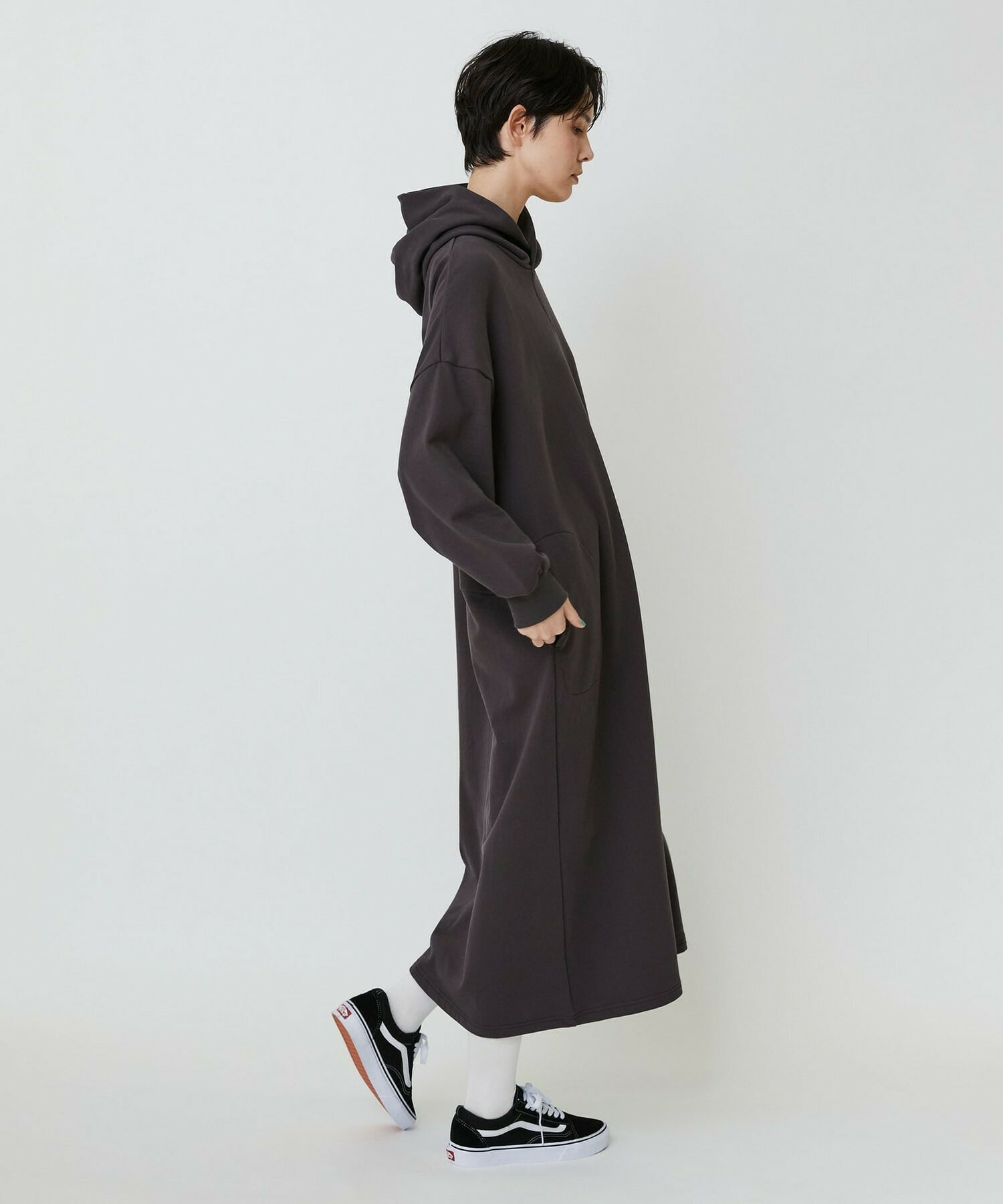 【FRAPBOIS PARK】フーディワンピ 詳細画像 ワイン 3