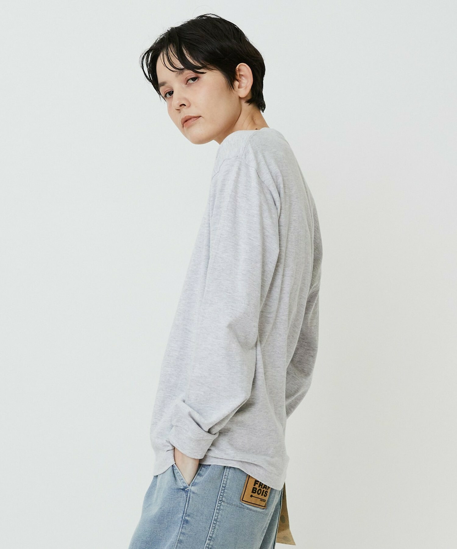 【FRAPBOIS PARK】パーキーL/S T 詳細画像 ブラック 1