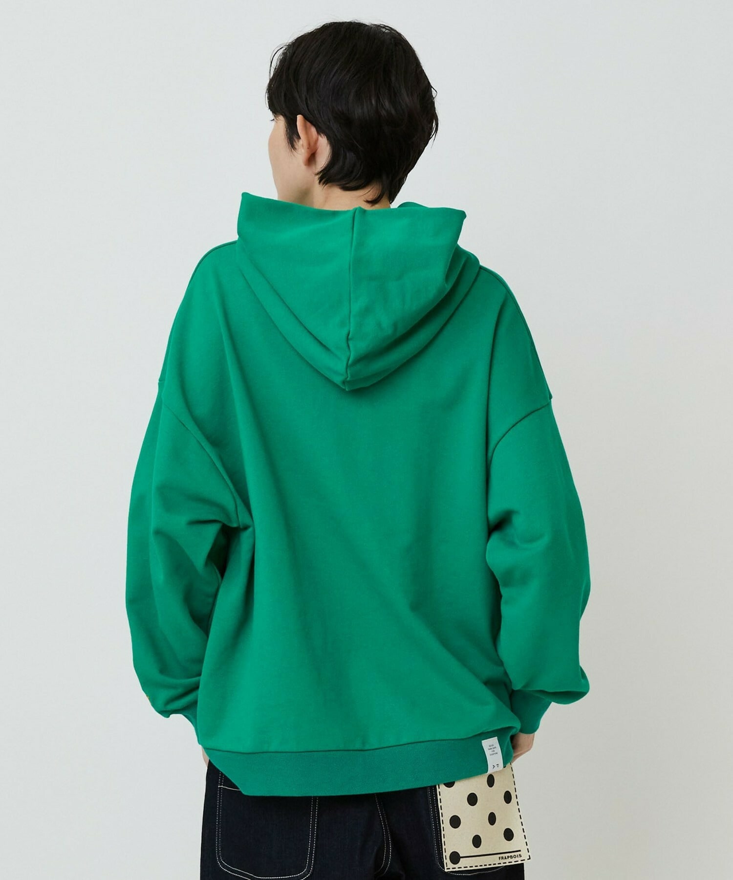 【FRAPBOIS PARK】フードパーキー パーカー 詳細画像 グリーン 11